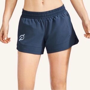 PELOTON 4" Lined Velocity Grey Shorts Womens - Small